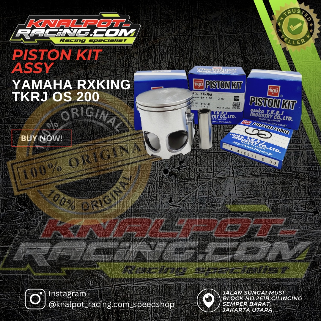 PISTON KIT ASSY YAMAHA RXKING TKRJ OS 200